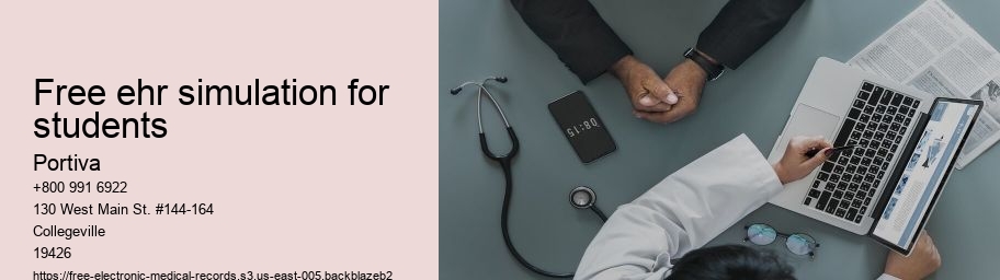 free ehr simulation for students