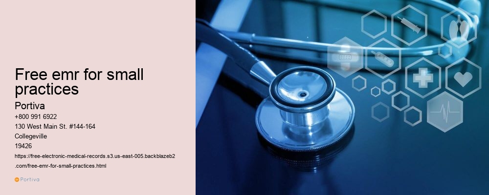 free emr for small practices